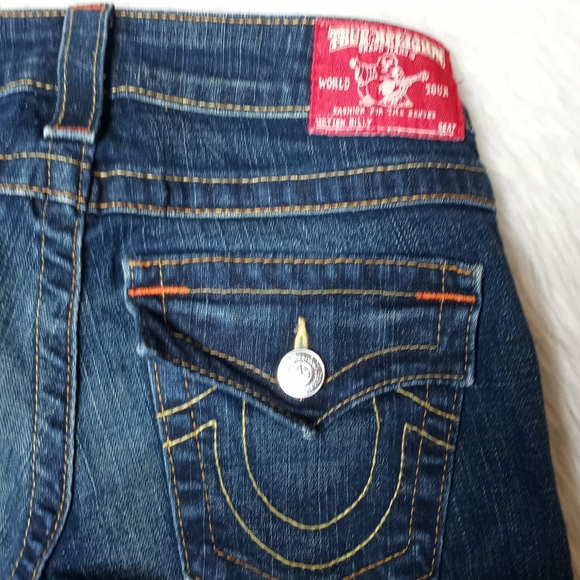 True Religion Billy Bermuda Jean Shorts - Picture 4 of 7
